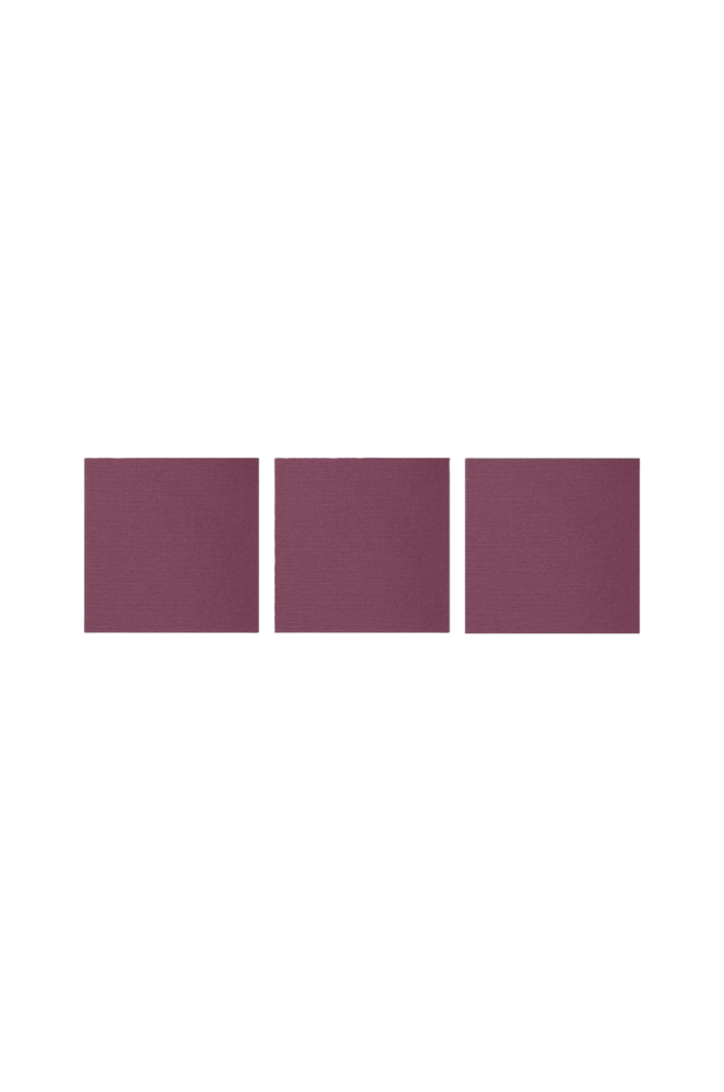 Servietter Canvas Emb. 33x33 cm 3 stk 15-pk