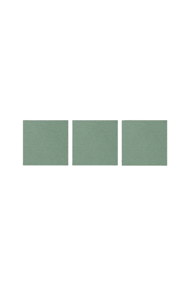 Servietter Canvas Emb. 33x33 cm 3 stk 15-pk