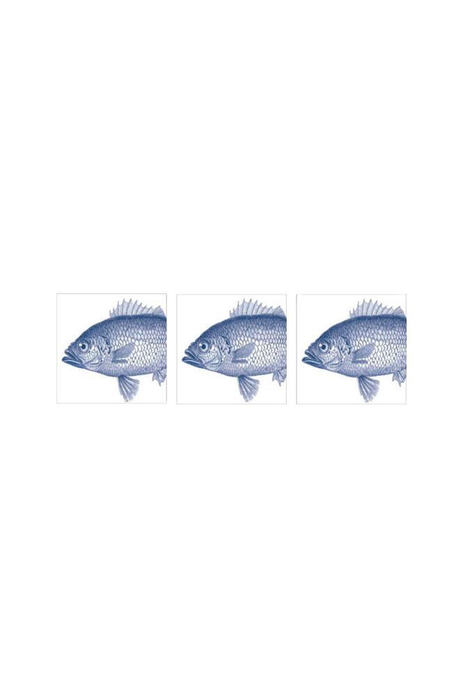 Servetter Fish Marine 33x33 cm 3 st 20-pack