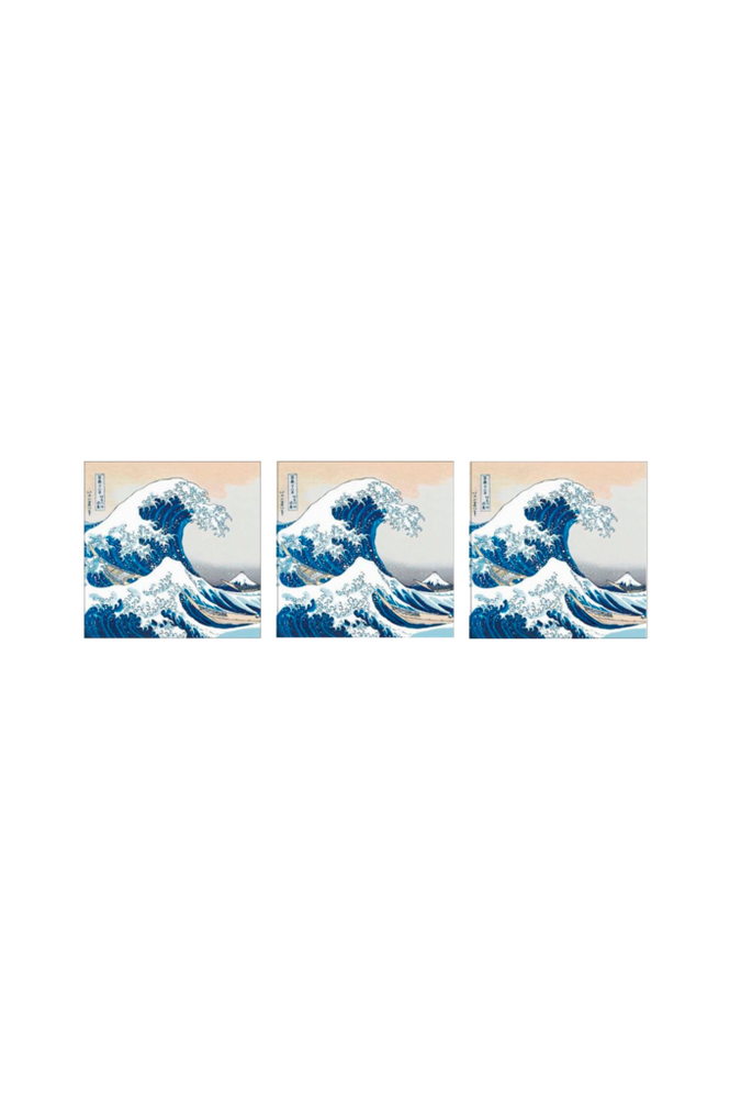 Servietter The Great Wave 33x33 cm 3 stk 20-pk
