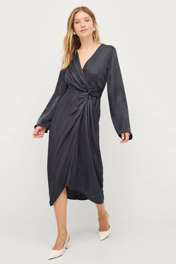 Second Female - Maxi kjole Noma Dress - Brun - 40