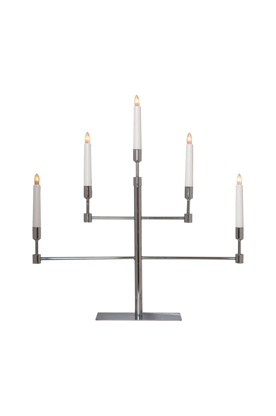 Star Trading Ljusstake Vide höjd 53 cm, krom från Star Trading, bild 2