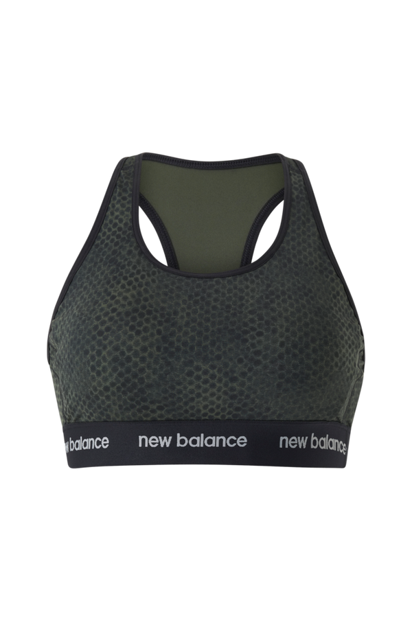 New Balance Shape Shield Crop Bra New Balance *Betinget Tilbud Black - BH -  Tøj til kvinder (31959960)
