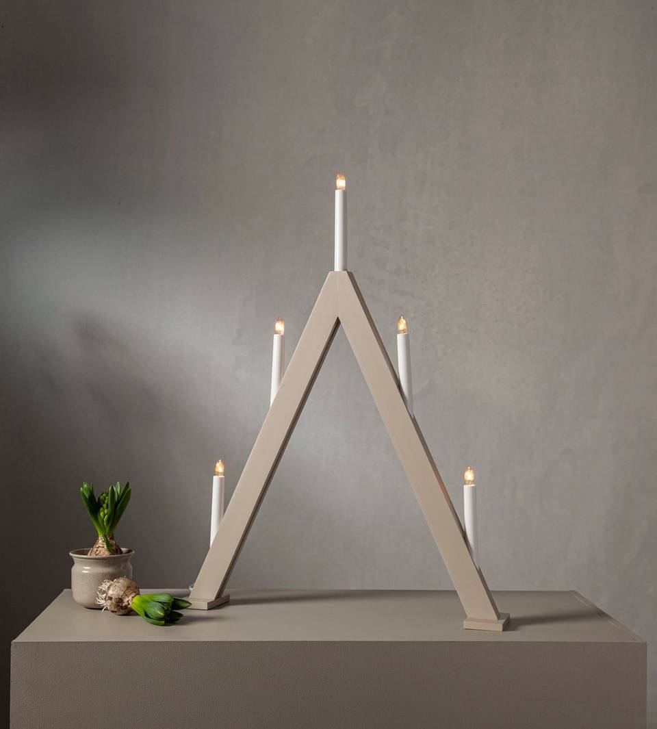 Star Trading Ljusstake Albo höjd 66 cm, beige från Star Trading, bild 5