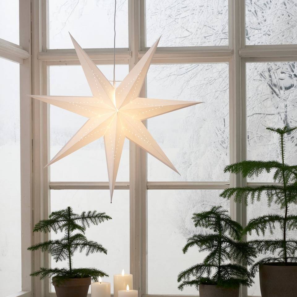 Star Trading Pappersstjärna Lysa ⌀ 70 cm, vit från Star Trading, bild 2