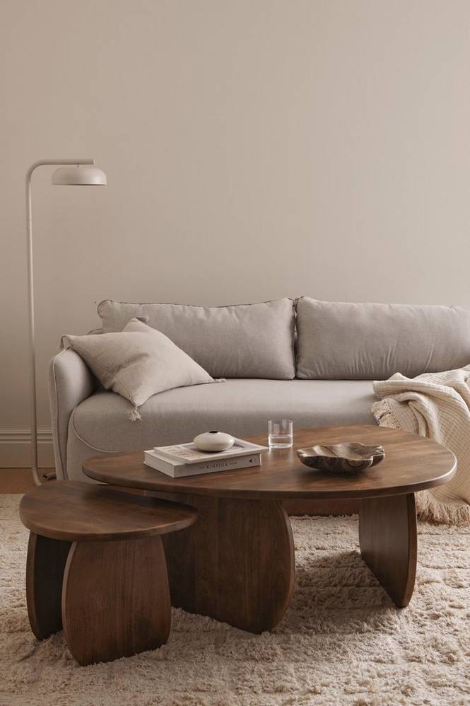 Salongbord Mushroom 2-pakning