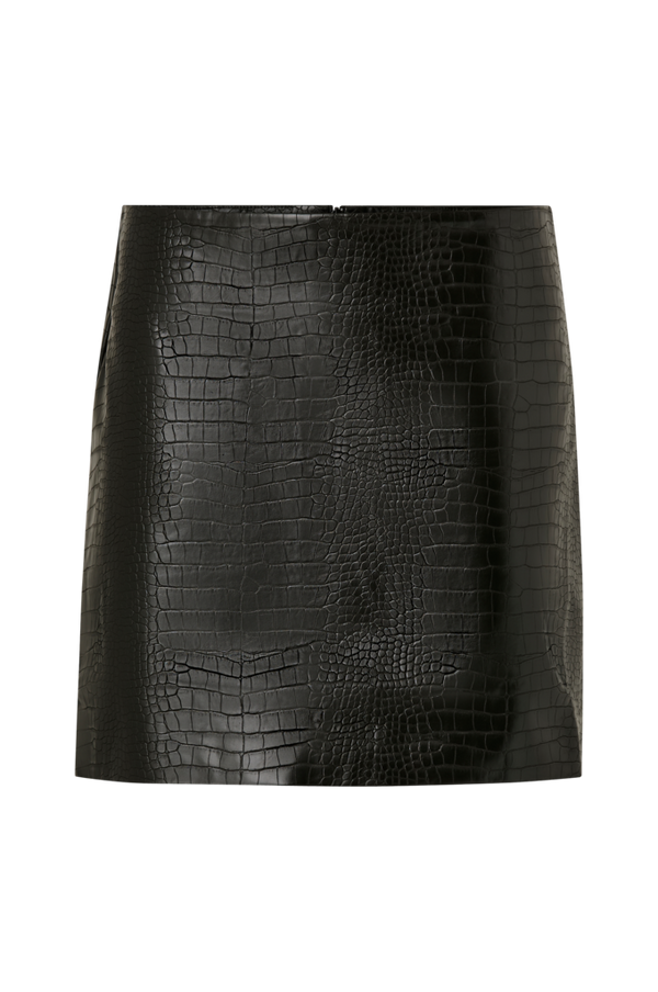 Second Female - Nederdel Amillia Skirt - Sort - 40