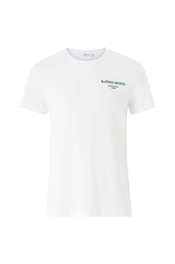 Björn Borg - T-shirt Borg Essential T-shirt - Hvid - S