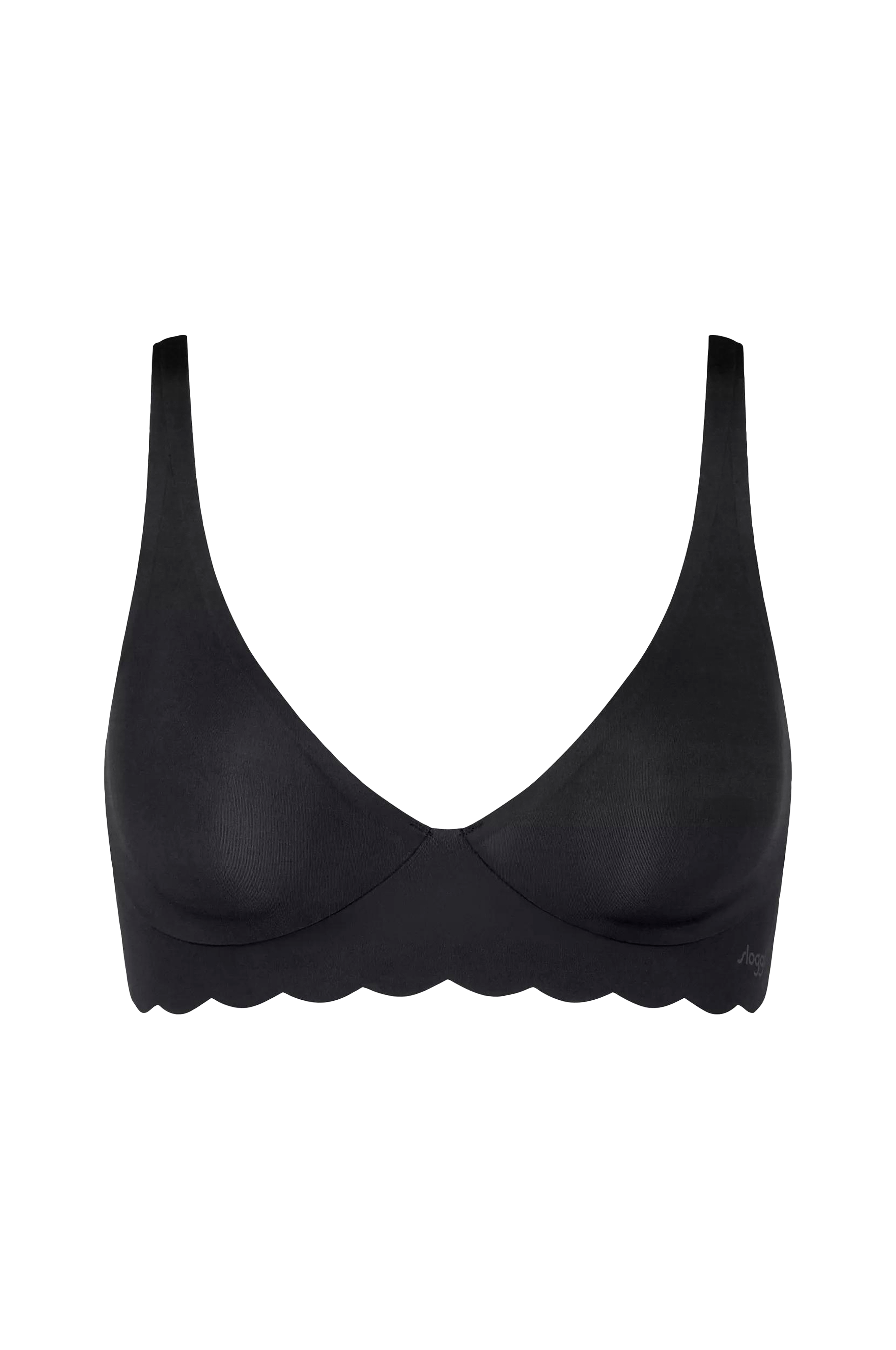 Sloggi Blød BH Sloggi Zero Microfibre 2.0 Soft Bra - Sort - Bøjleløs bh ...