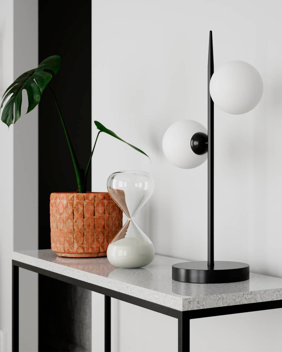 By Rydéns Bordslampa Punto höjd 55 cm, svart från By Rydéns, bild 2