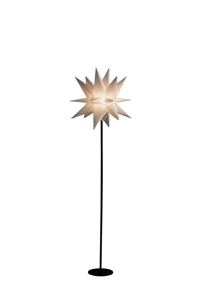 3-D Plaststjerne LED høyde 120 cm