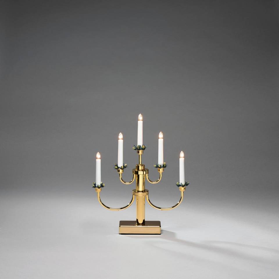 Konstsmide Elljusstake höjd 41 cm, mässing från Konstsmide, bild 2