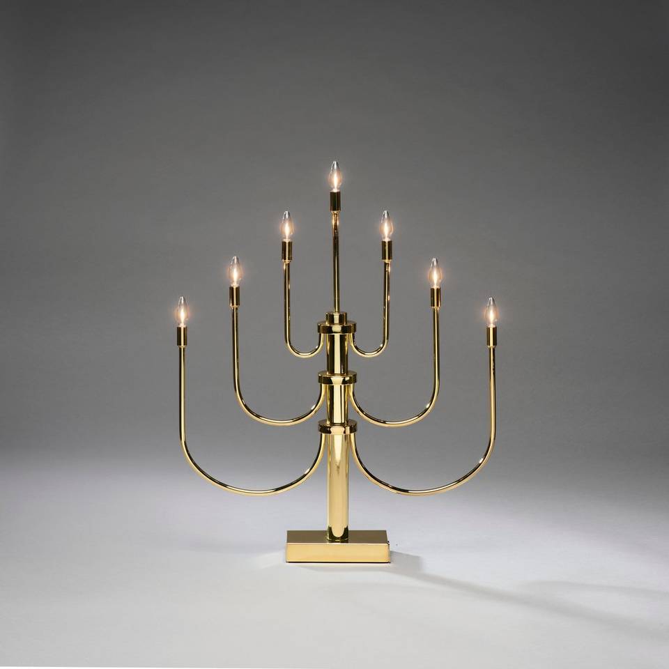 Konstsmide Elljusstake höjd 55,5 cm, mässing från Konstsmide, bild 2