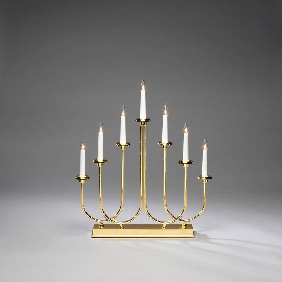 Konstsmide Elljusstake höjd 53cm, mässing från Konstsmide, bild 2
