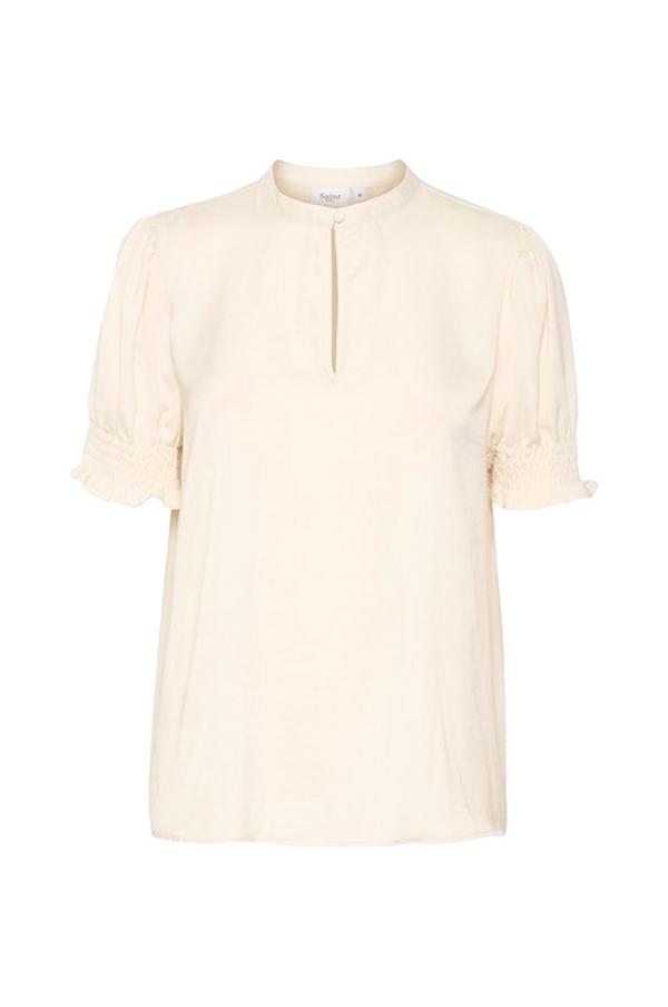 Saint Tropez - Bluse NunniS Shirt - Hvid - 38