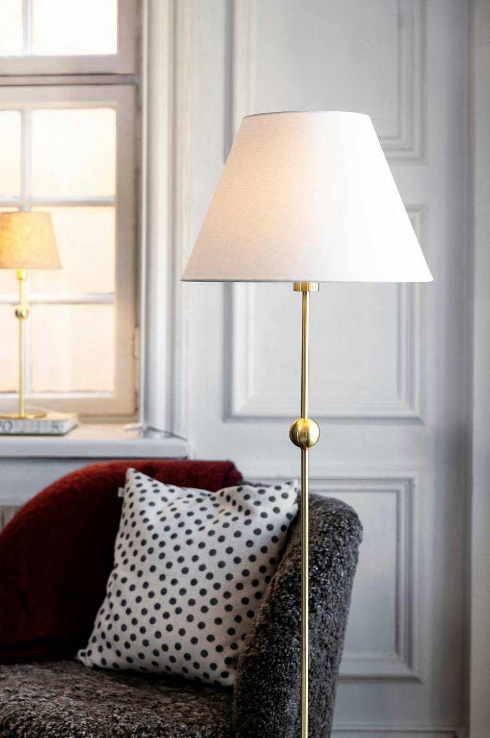 Globen Lighting Lampskärm Sigrid ⌀ 40 cm, vit från Globen Lighting, bild 5