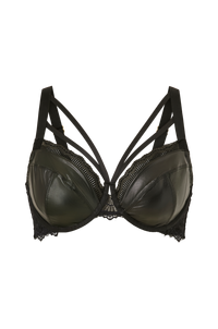 Zizzi - Bygel-bh lCoat Bra - Svart - 100F