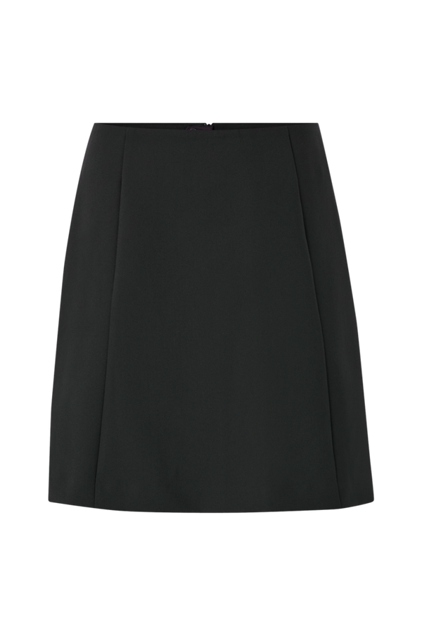 Selected FEMME - Nederdel slfRita MW Short Skirt - Sort - 38
