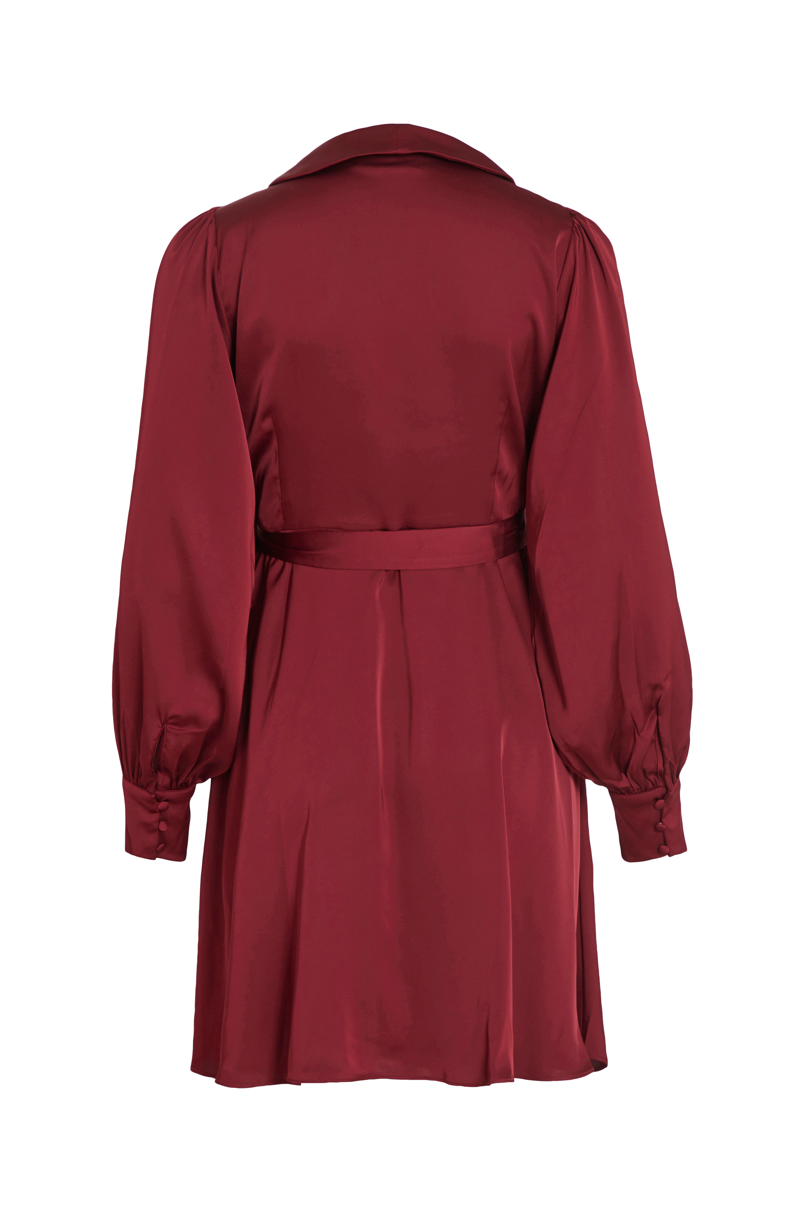 Vila Vienna Ravenna L/S Short WRAP Dress-NOOS