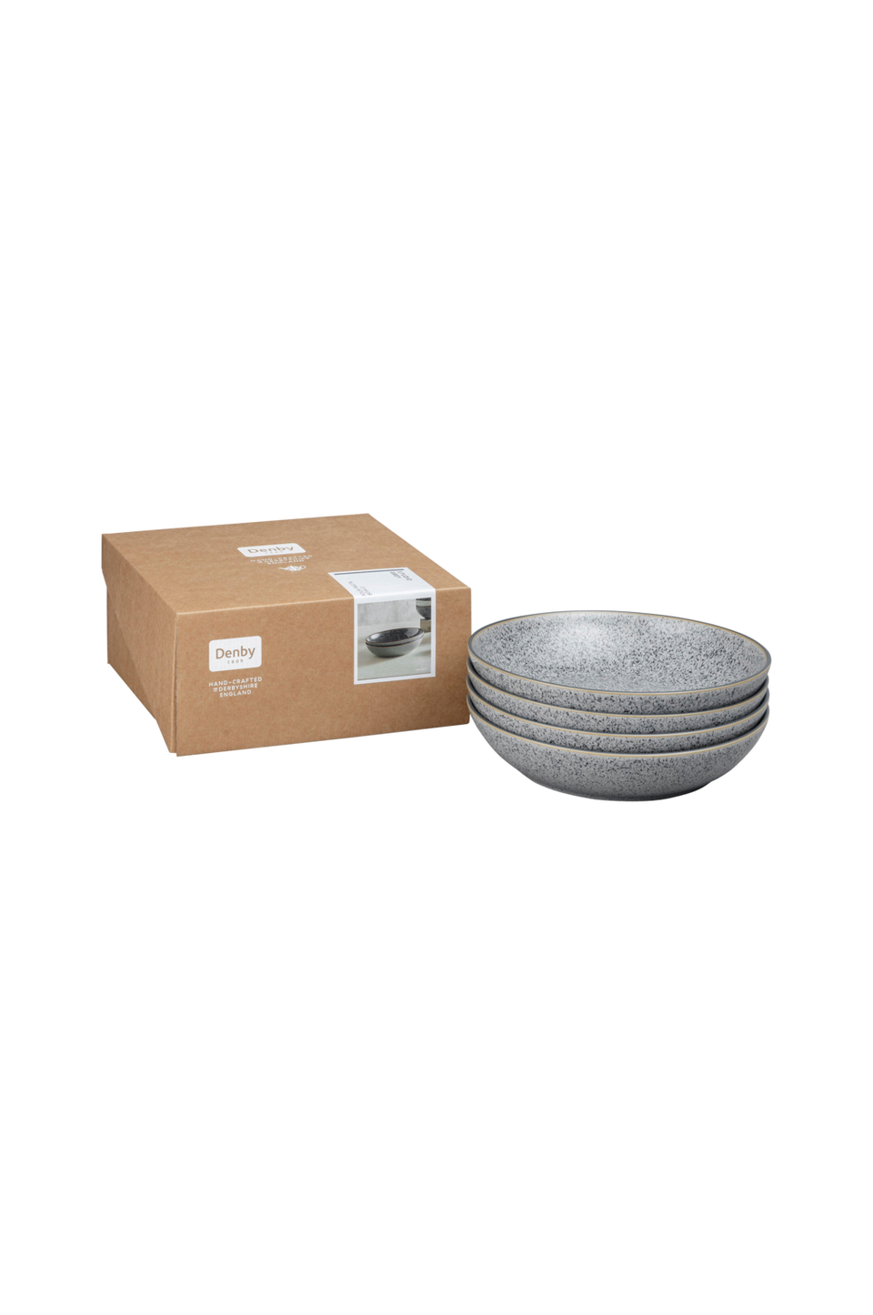 Denby Pastatallrik Studio Grey 22 cm 4-pack, grå från Denby, bild 5