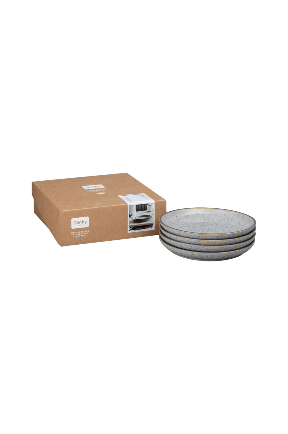 Denby Tallrik Coupe Studio Grey 21 cm 4-pack, grå från Denby, bild 5