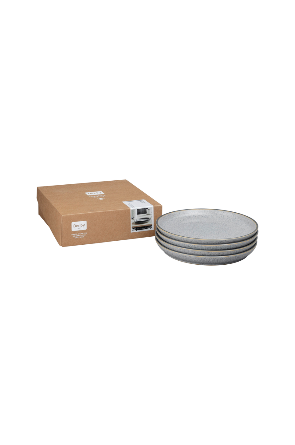 Denby Tallrik Coupe Studio Grey 26 cm 4-pack, grå från Denby, bild 5