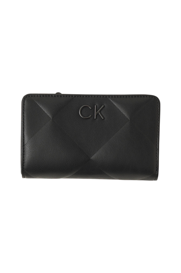 Calvin Klein - Pengepung Re-lock Quilt Bifold Wallet - Sort - ONE SIZE