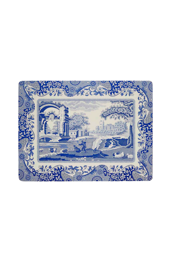 Bordsunderlägg Blue Italian 4-pack