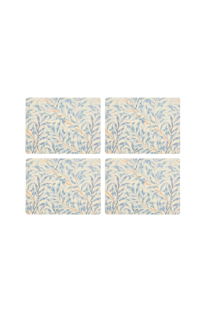 Bordsunderlägg Morris & Co Willow Bough Blue 4-pack