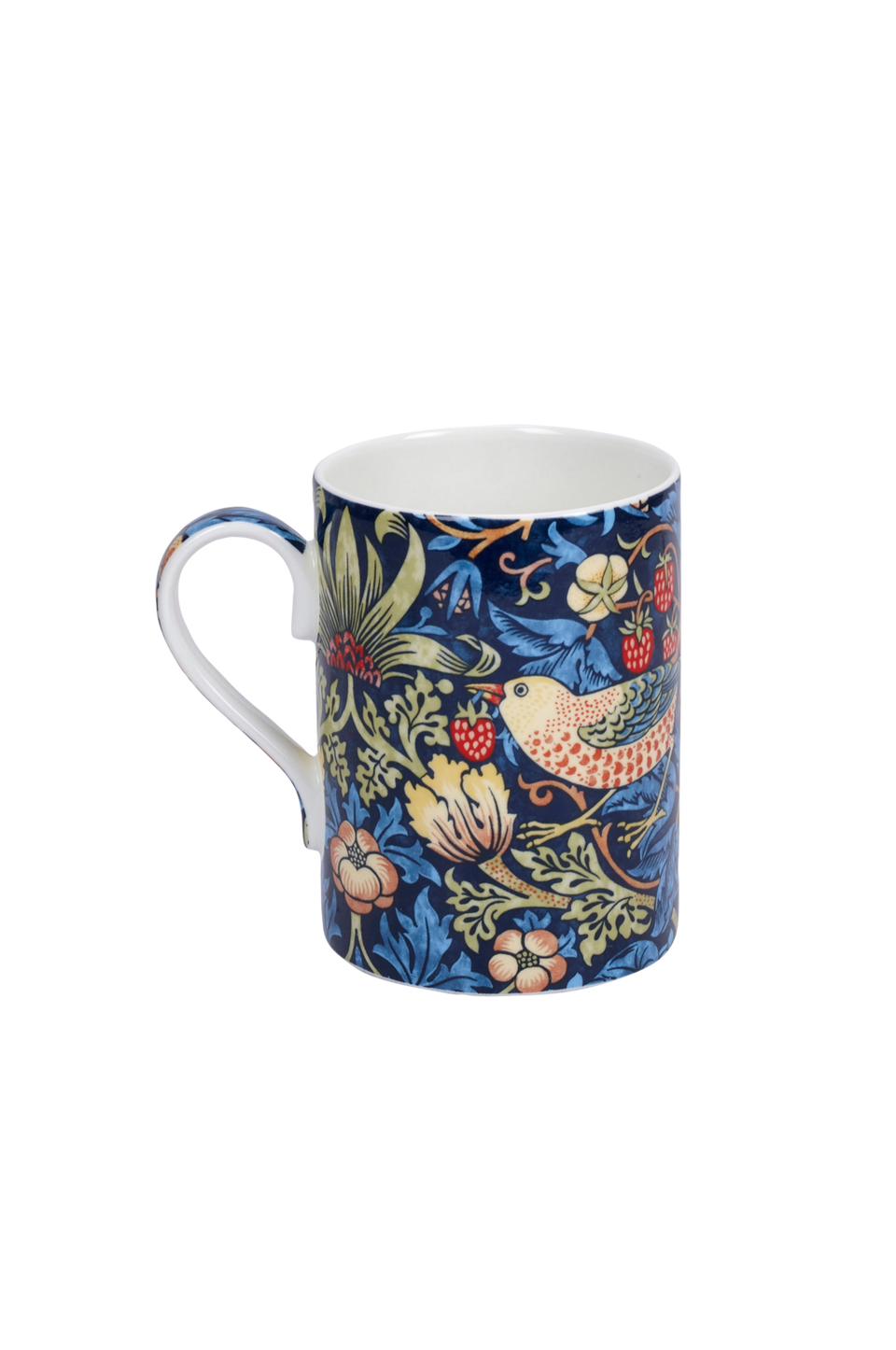 Royal Worcester Mugg Morris & Co Strawberry Thief Indigo Mineral 35 cl, flerfärgad från Royal Worcester, bild 5