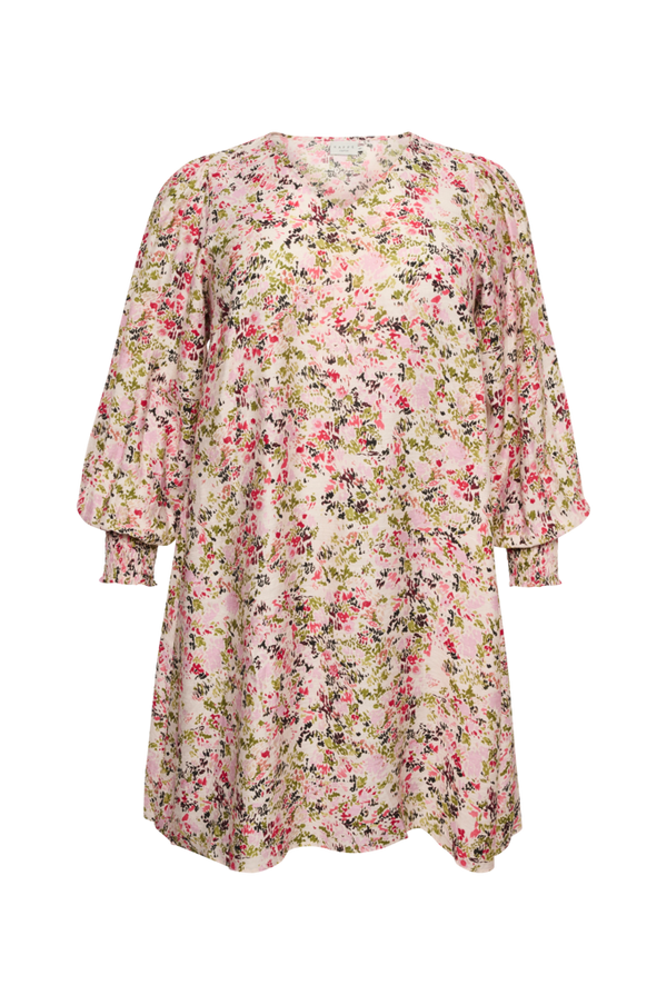 KAFFE Curve - Kjole kcJolie Dress - Rosa - 46
