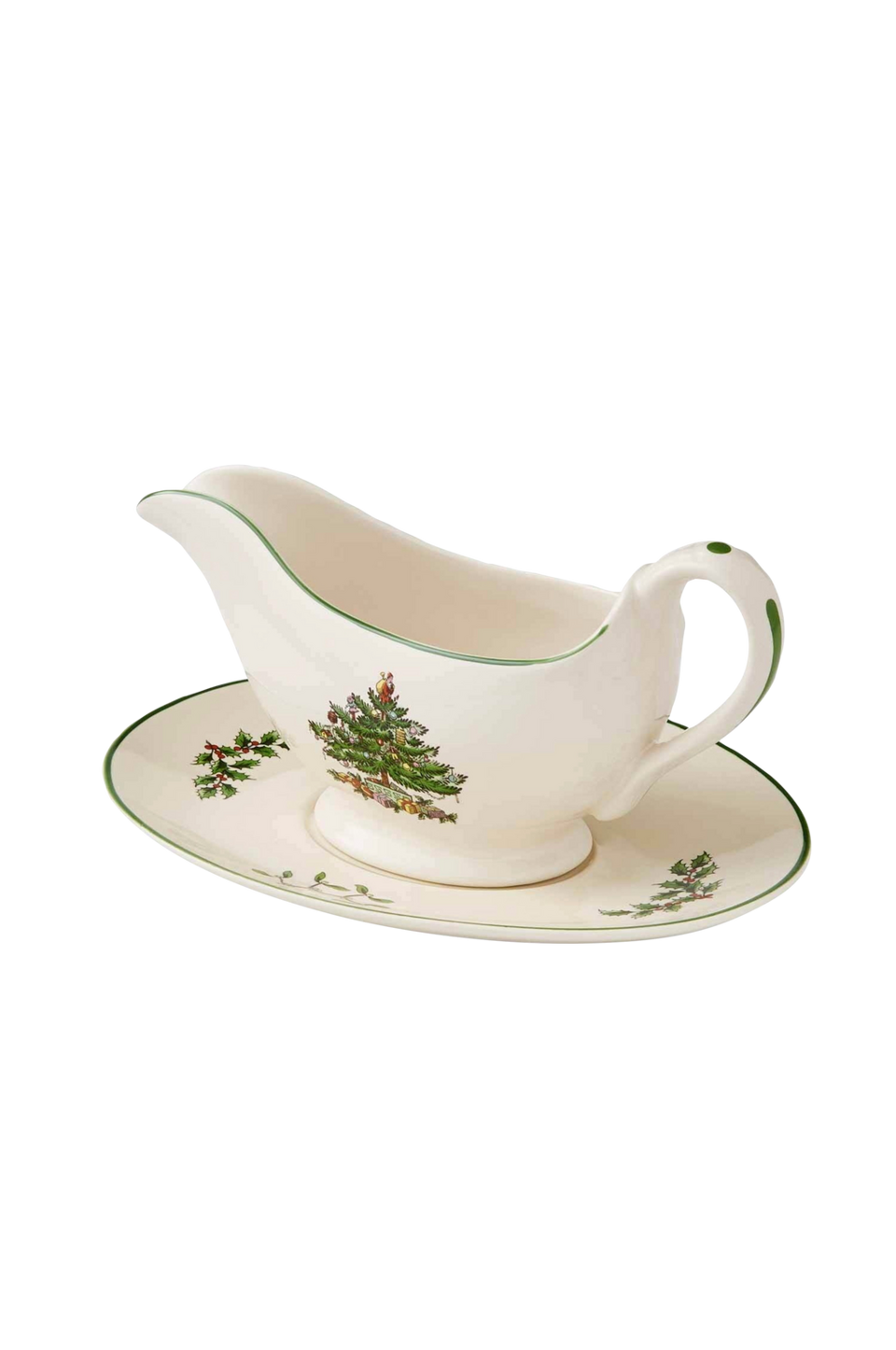 Spode Såssnipa med underlägg Christmas Tree 31 cl, vit från Spode, bild 5