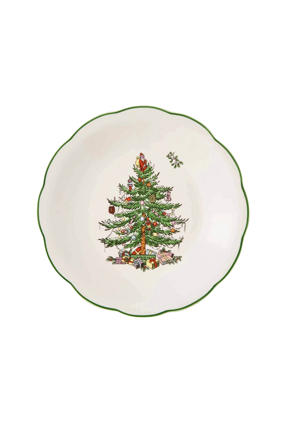 Spode Tårtfat på fot Christmas Tree Ø 18 cm, vit från Spode, bild 5