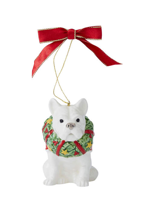 Julgransdekoration French Bulldog Christmas Tree höjd 8.5cm