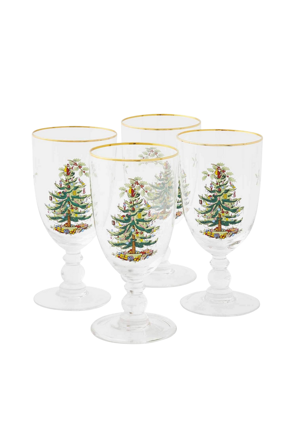 Spode Gobletglas Christmas Tree 45 cl 4-pack, transparent från Spode, bild 5