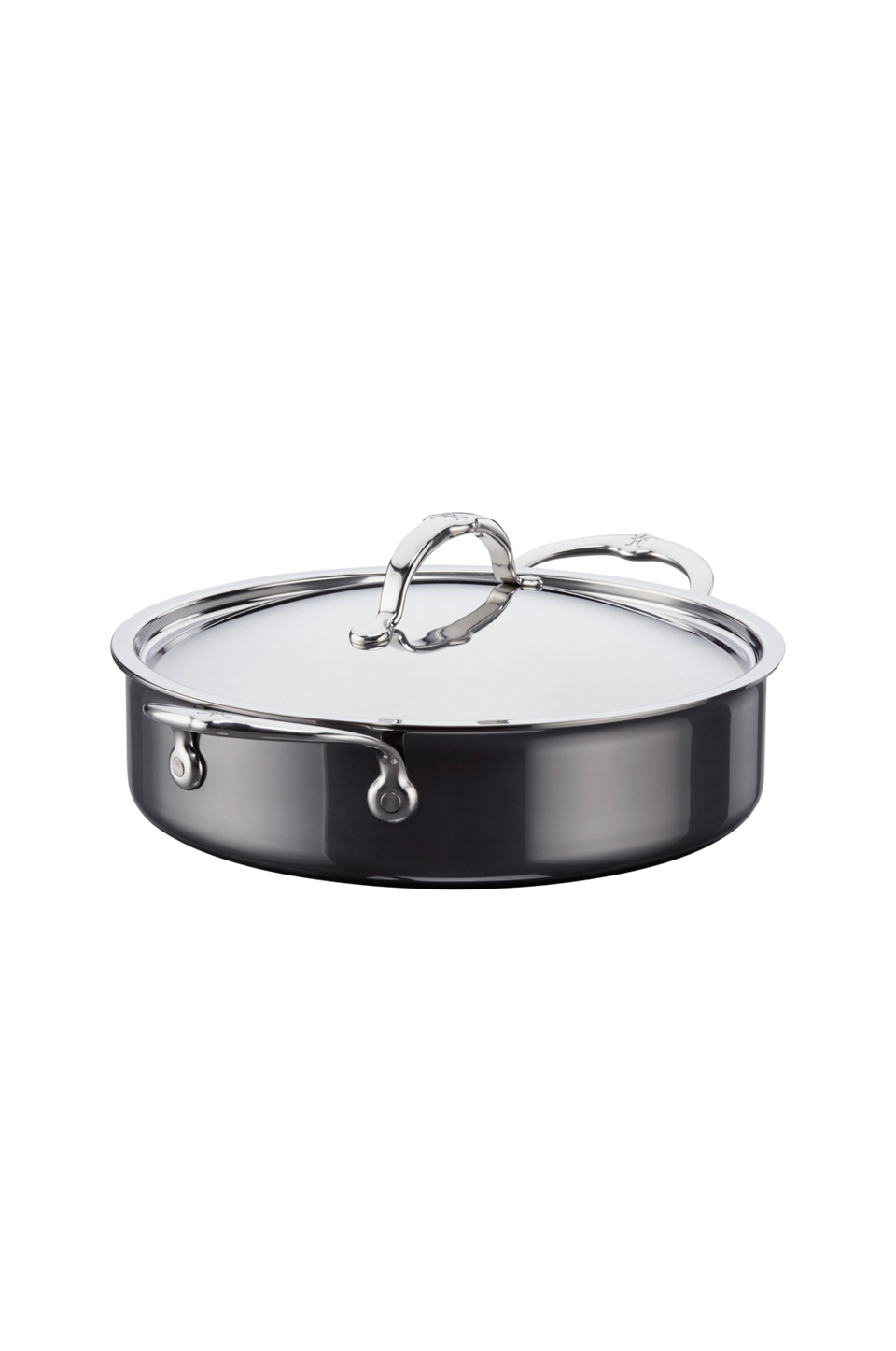 Hestan Sauteuse med lock NanoBond Ø 26 cm, 3,3 liter, krom från Hestan, bild 5