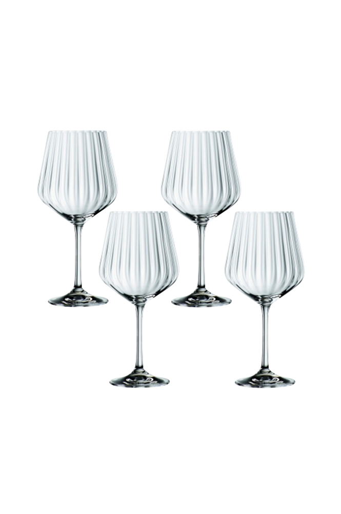 Gin & Tonic-glas med sugrör Tastes Good 64 cl, set i 5 delar