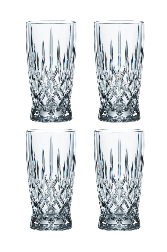 Latte Macchiatoglas med sugrör Noblesse 35 cl, 4-pack