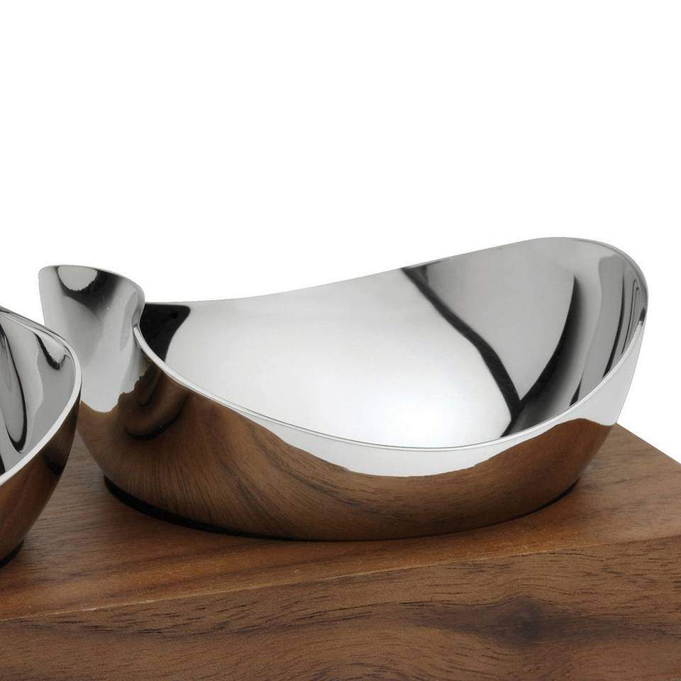 Robert Welch 2 små skålar med fat Drift, silver från Robert Welch, bild 5