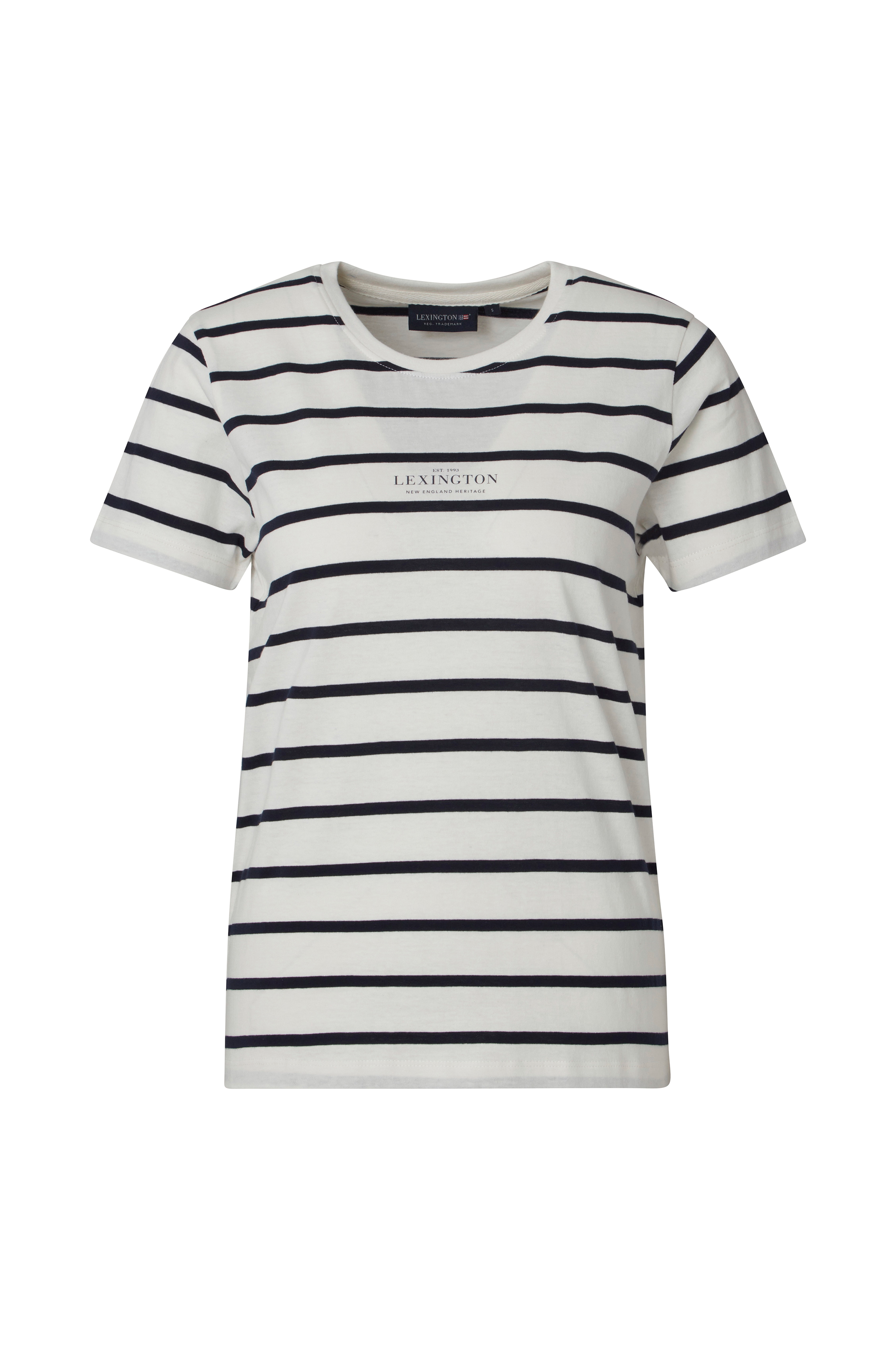 Lexington Tshirt Vanessa Organic Cotton Tee Vit Tshirts Ellos.se