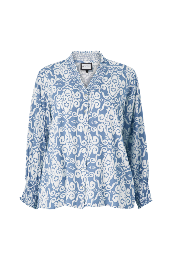 Gozzip  - Skjorte gBrisa Shirt - Blå - 54/56