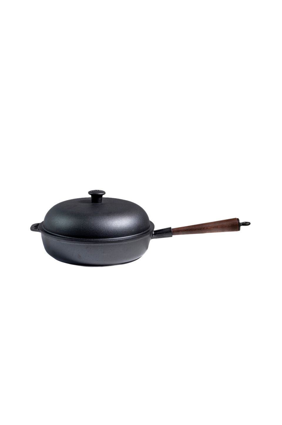 Carl Victor Traktörpanna med lock i gjutjärn Ø 25 cm, svart från Carl Victor, bild 5