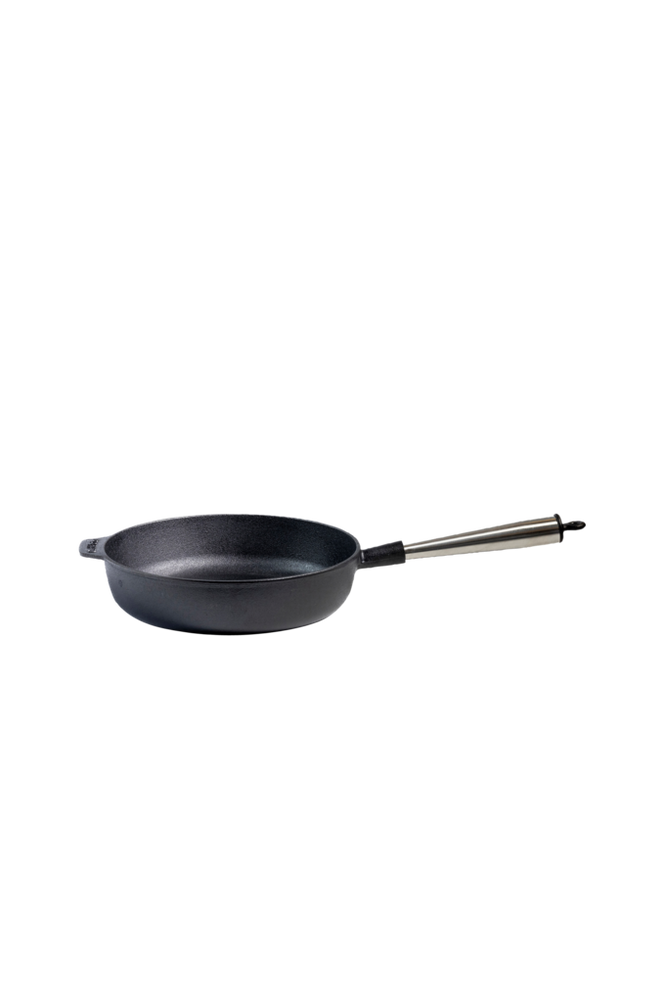 Sautérpande i støbejern Diameter 28 cm