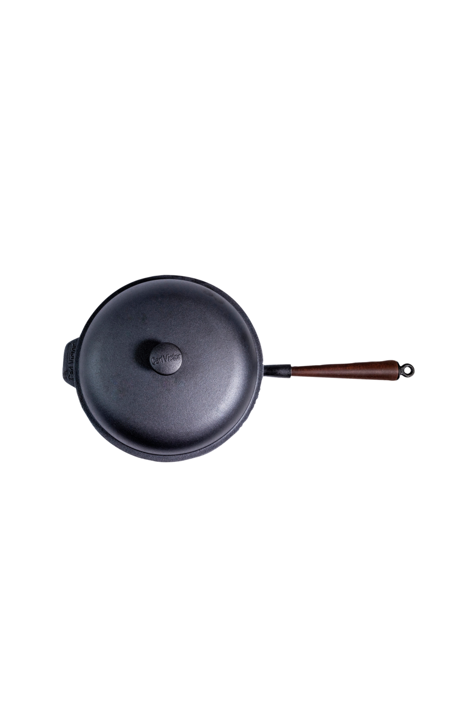 Carl Victor Traktörpanna med lock i gjutjärn Ø 28 cm, svart från Carl Victor, bild 5