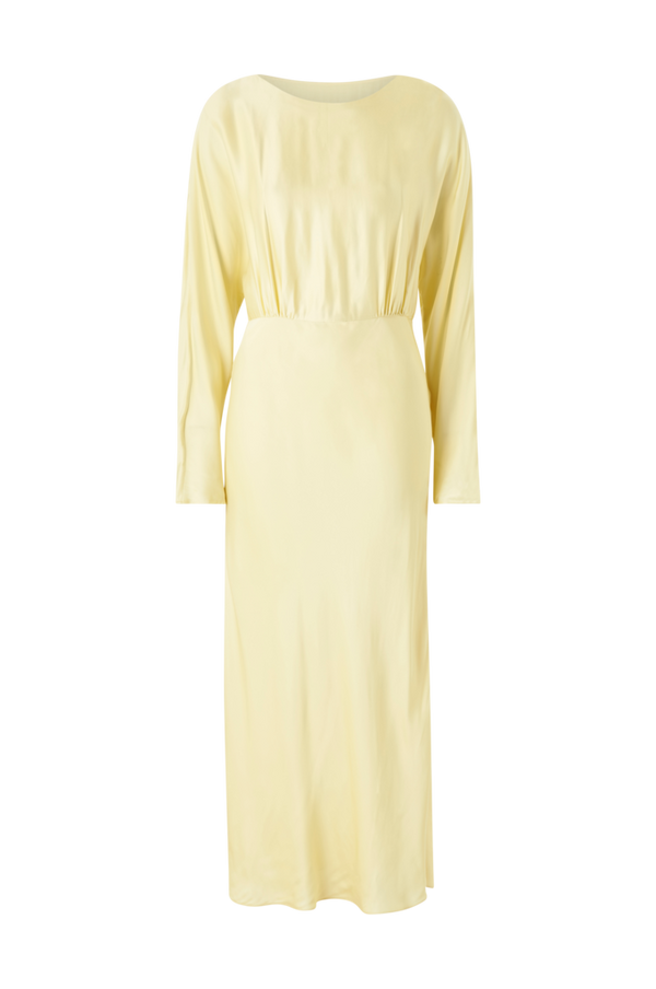 Calvin Klein - Maxi kjole Circulose Dolman Open Back Dress - Gul - 38