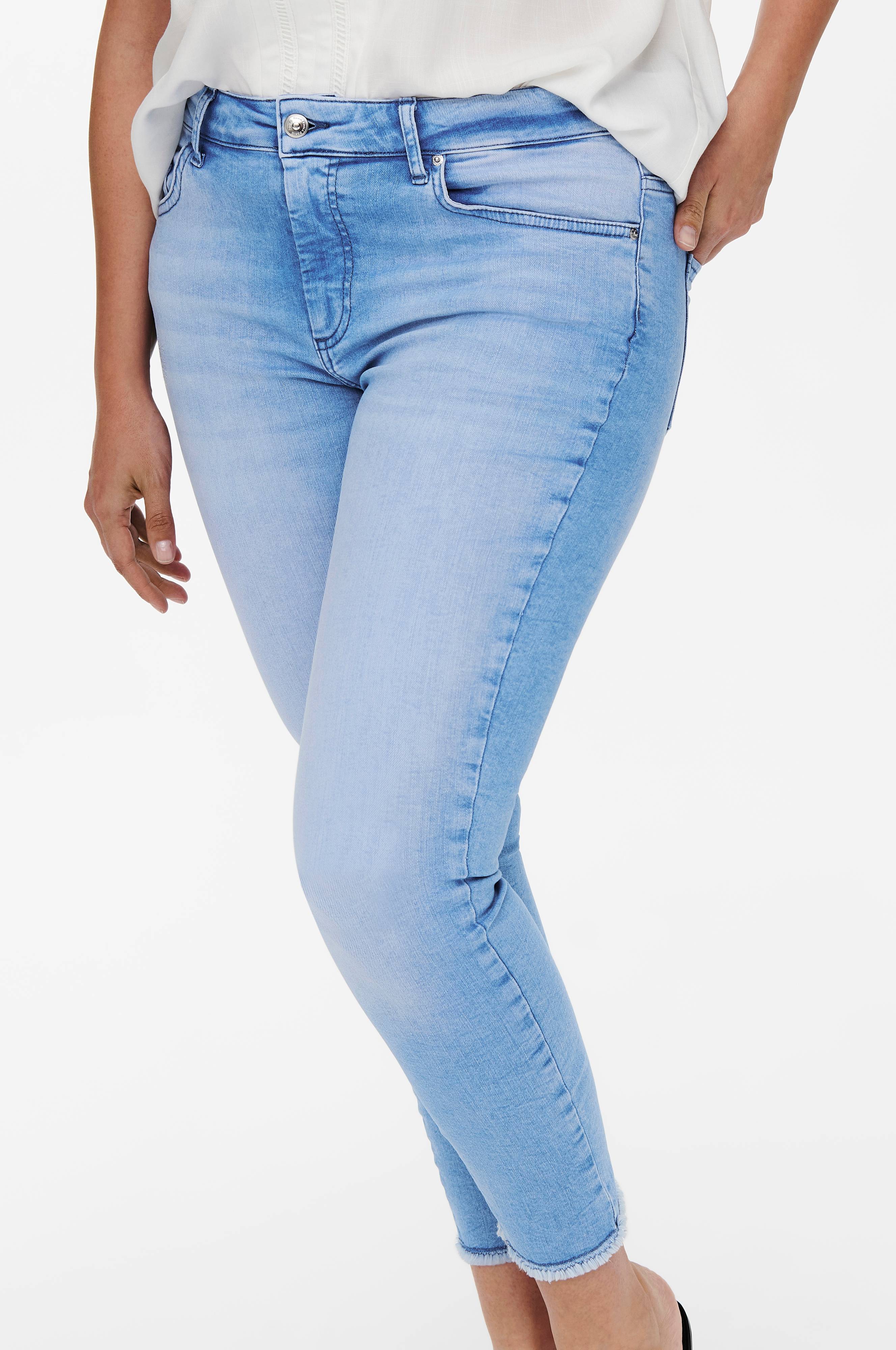 ONLY Carmakoma Carwilly Reg DNM Tai Noos Skinny Fit Jeans voor dames, blauw (medium blue denim), 54W x 32L
