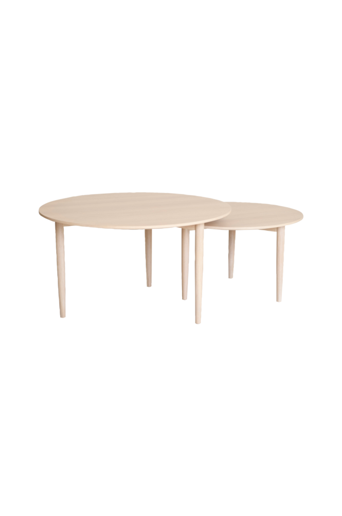 Soffbord set Kalmar, Ø90/Ø70