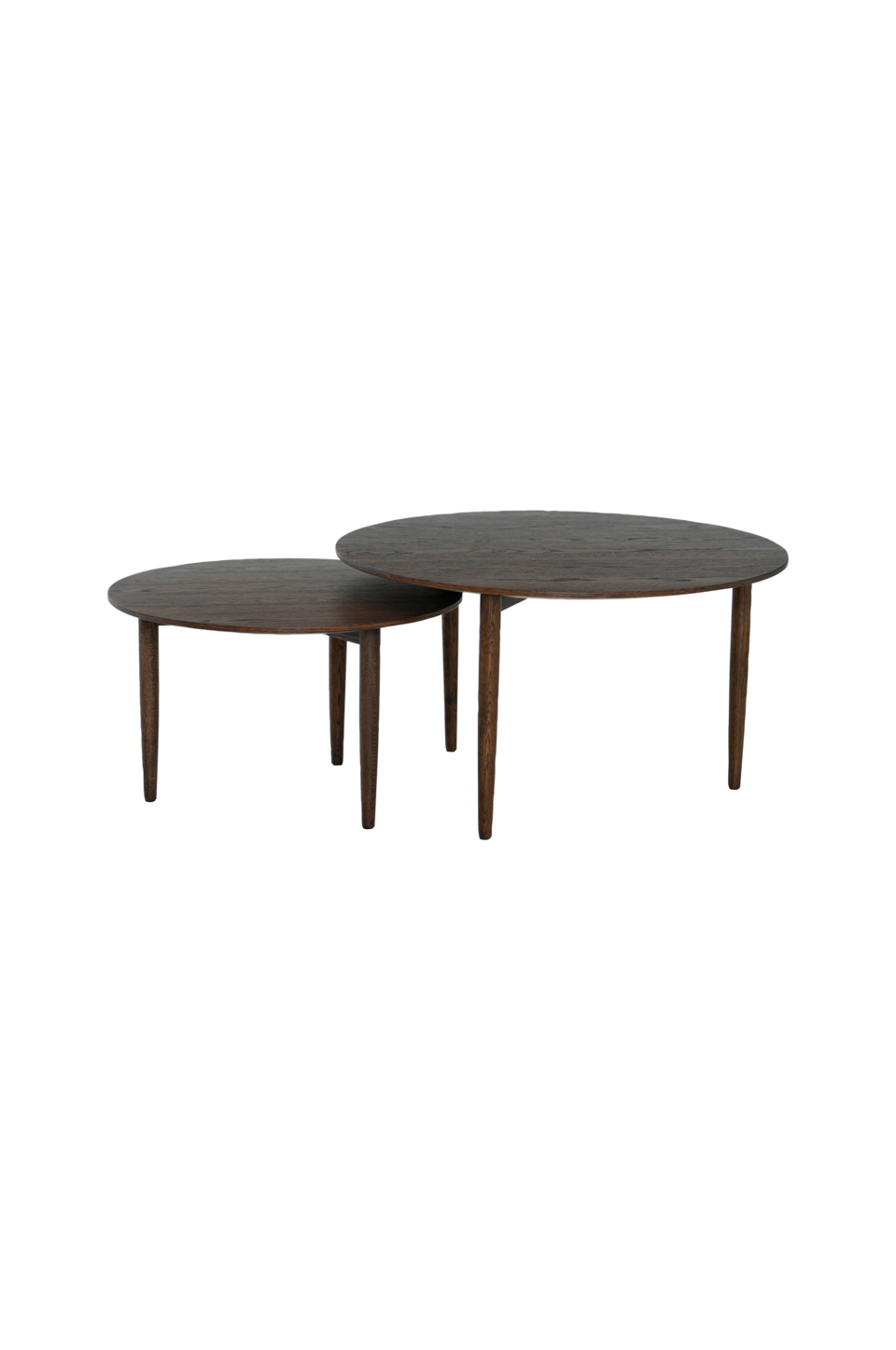 Nordic Furniture Group Soffbord set Kalmar, Ø90/Ø70, brun från Nordic Furniture Group, bild 5