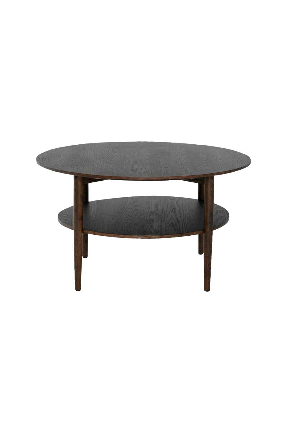 Nordic Furniture Group Soffbord Kalmar med hylla, Ø90, brun från Nordic Furniture Group, bild 5