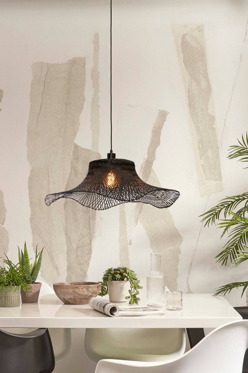 Good&Mojo Hängande taklampa stor Ibiza, svart från Good&Mojo, bild 2